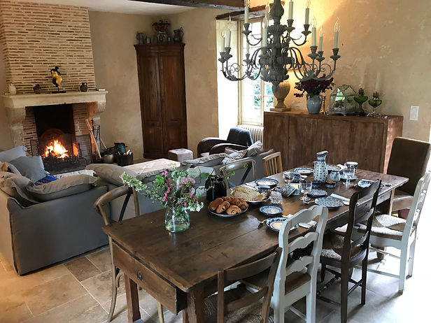 Salle à manger pour le petit-déjeuner