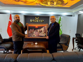 NEFSAD BAŞKANINDAN ESCETİC TEKSTİLE ZİYARET