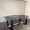 Thumbnail: Toughened Grey Glass Dining Table