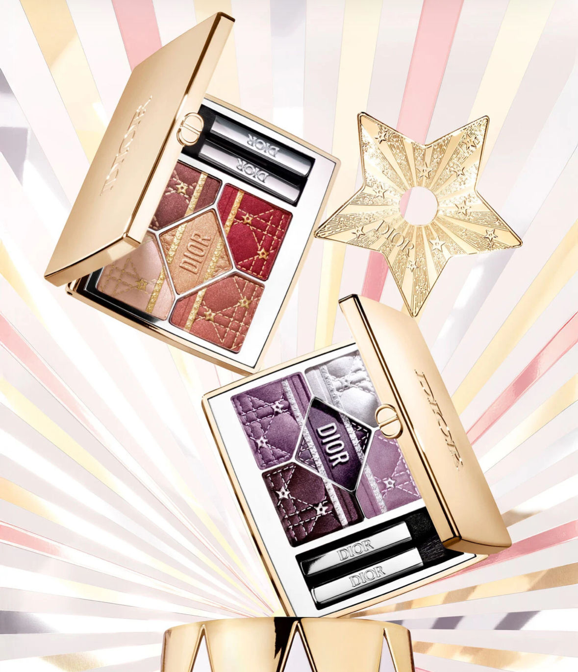 【日本】Dior 5色眼影盤（2025聖誕限量版）Holiday collection eye shadow palette 