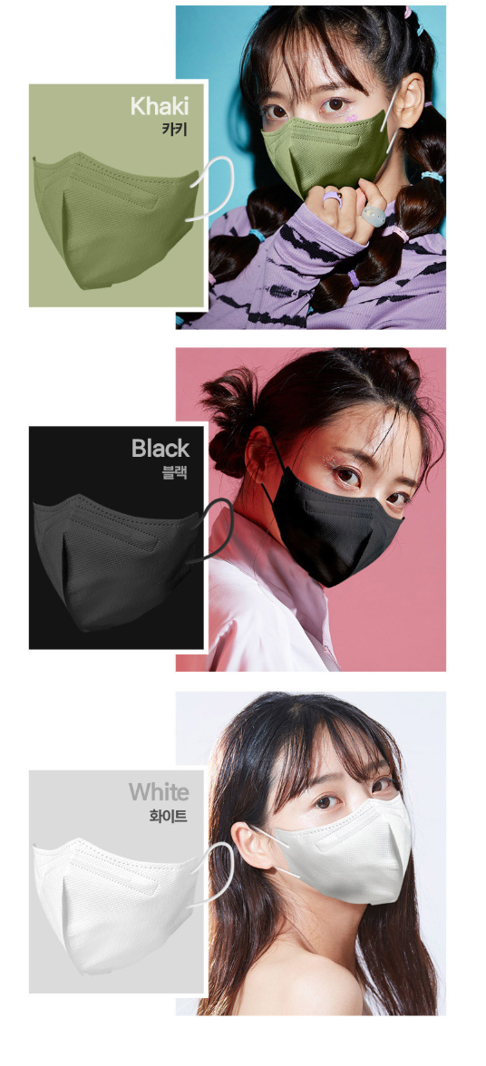 縮圖：【韓國】PUREFIT-KF94 2D MASK 韓國製立體口罩 / 25個入 x 4包 / 共100個