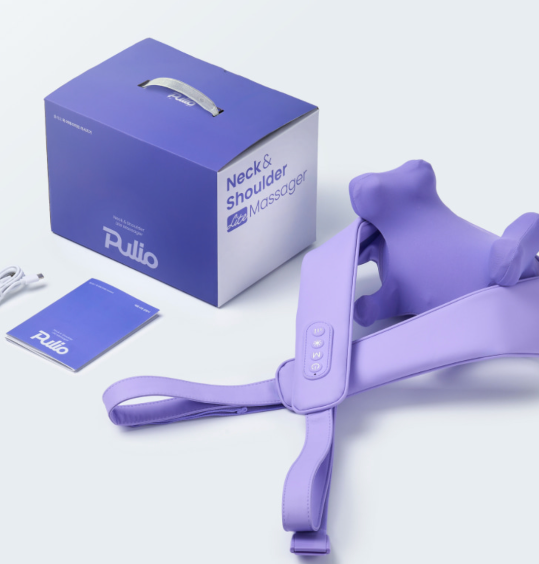 【韓國】PULIO-Neck And Shoulder Light Massager 肩頸部按摩器 / 1部