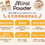 縮圖：【日本】嬰兒副食 離乳食粉 Mirai Powder （納豆／魚＋原木椎茸／雞肝）