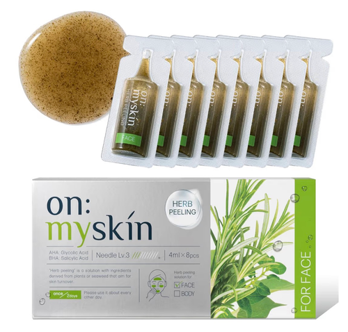 日本】OH MY SKIN Herb Peeling 草本去角質煥膚微針面膜| KReach