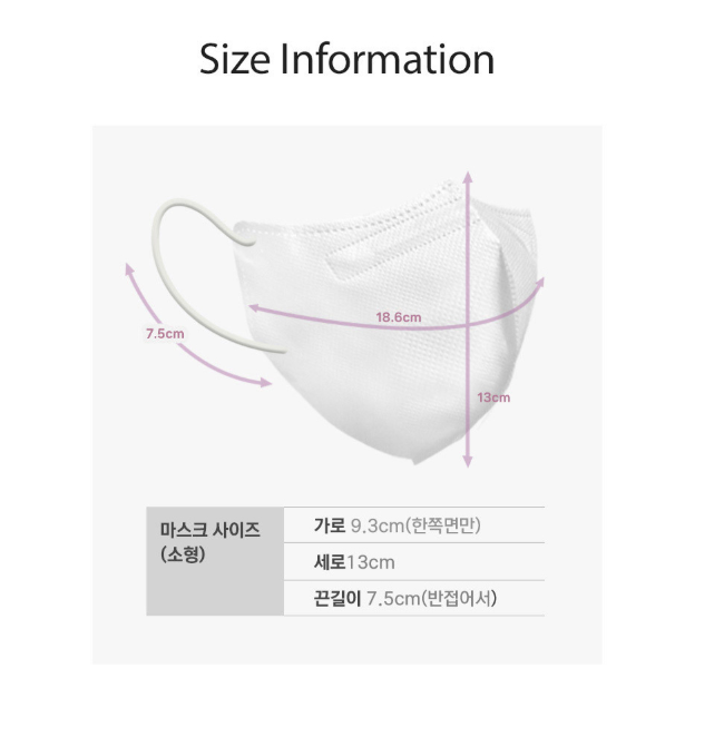 縮圖：【韓國】PUREFIT-KF94 2D MASK 韓國製立體口罩 / 25個入 x 4包 / 共100個
