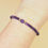 Thumbnail: Χειροποίητο βραχιόλι με αμέθυστο