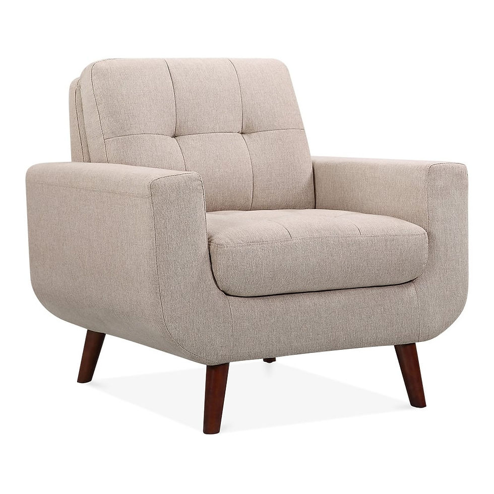 Miniatura: Sillón Sander color crema