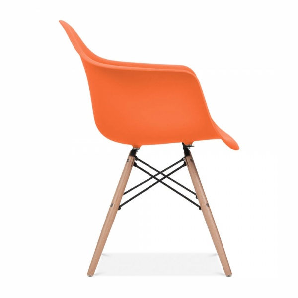 Miniatura: Silla Réplica Eames Armchair Naranja