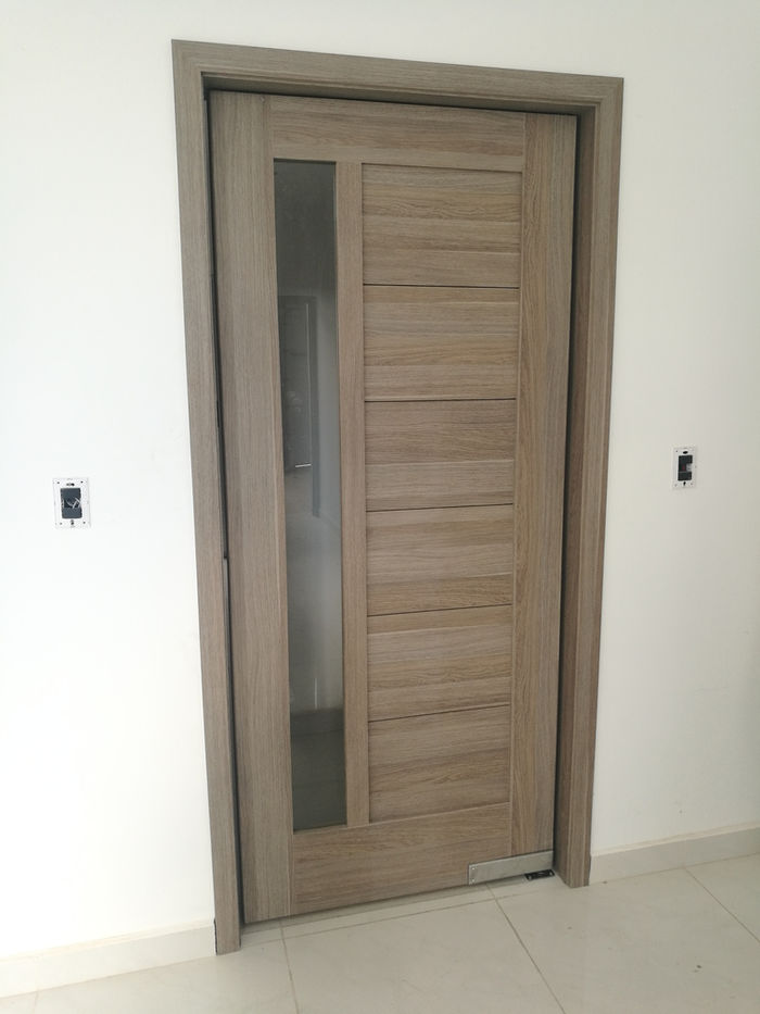 Puertas de melamina en Cendra Escandinavo