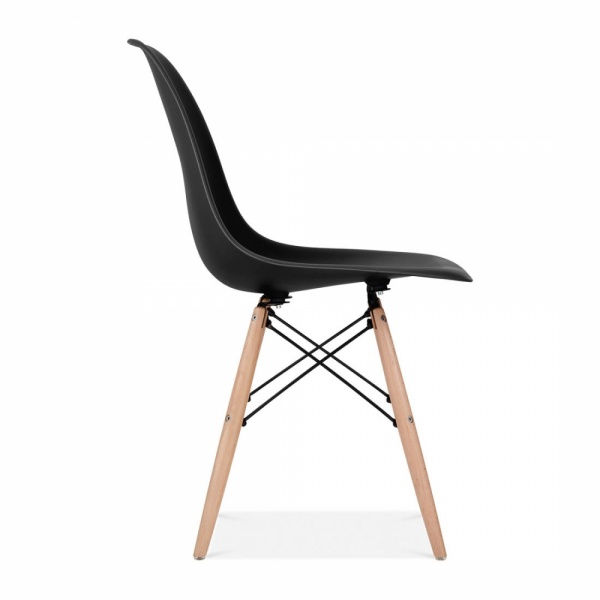 Miniatura: Silla Réplica Eames Negra