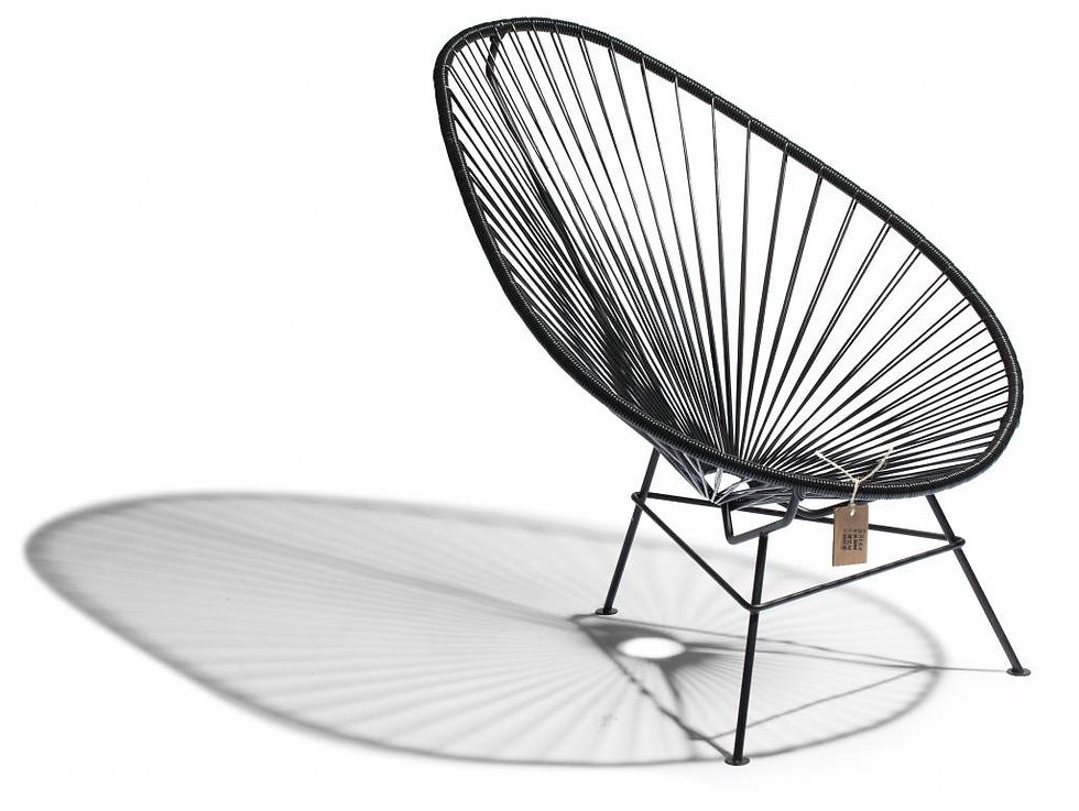 Miniatura: Silla Acapulco Negra