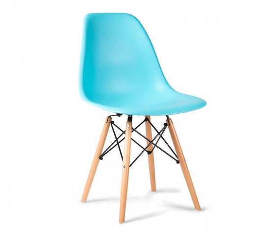 Miniatura: Silla Réplica Eames Azul Cielo