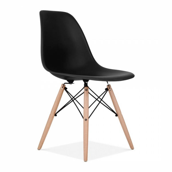 Miniatura: Silla Réplica Eames Negra