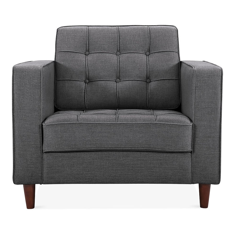 Miniatura: Sillón Clifford color gris oscuro