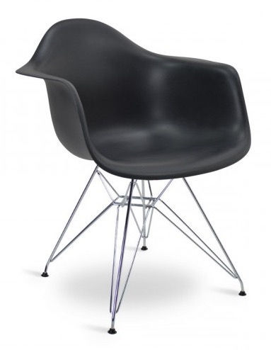 Miniatura: Silla Réplica Eames DAR Negro