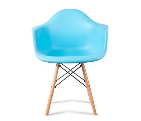 Silla Réplica Eames Armchair Azul Cielo
