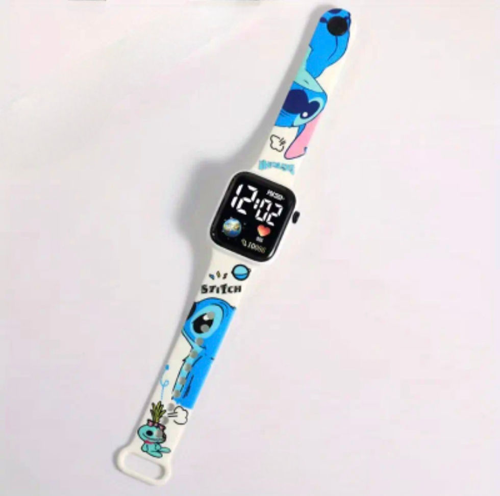 Montre LED bleue - BP003B