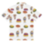 Thumbnail: "Masarap" - Filipino Snacks Overall Print Unisex button shirt