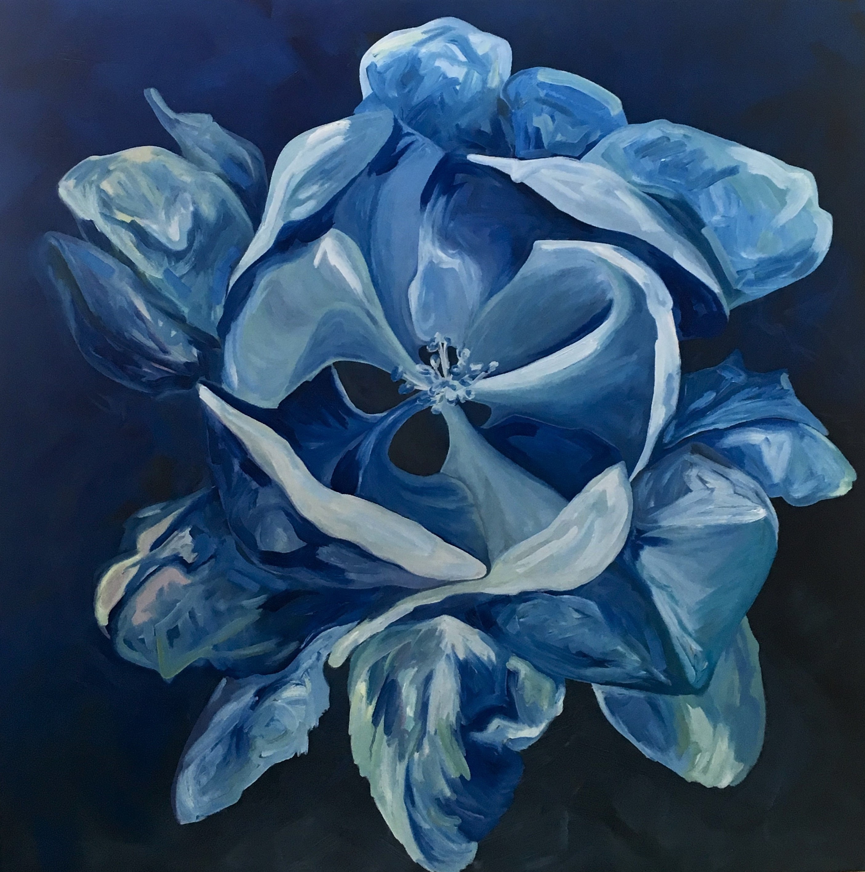 Blue Apple Blossom