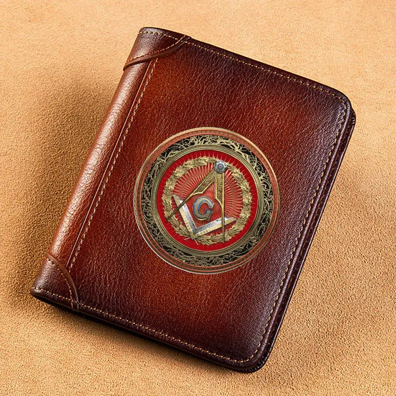 Thumbnail: Classic Master Mason Masonic Cover Genuine Leather