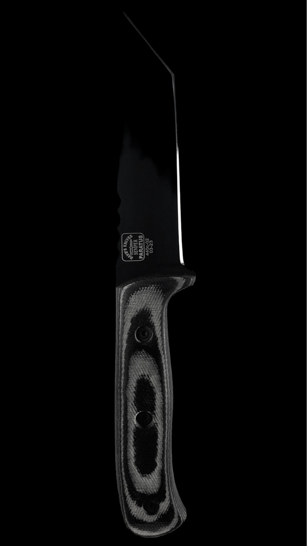 Thumbnail: Tanto Blade/Micarta handle/Punisher 07