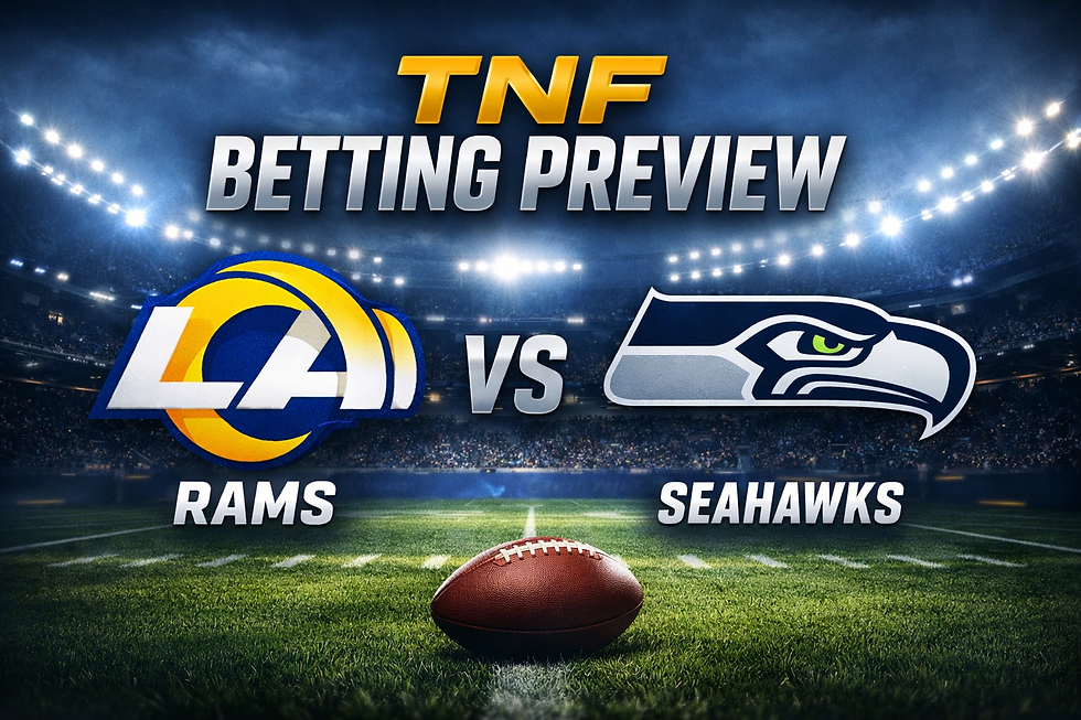 TNF Betting Preview: Rams at Seahawks