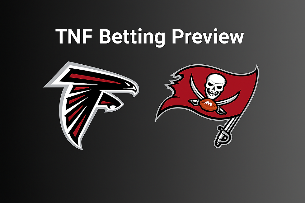 TNF Betting Preview: Atlanta Falcons at Tampa Bay Buccaneers