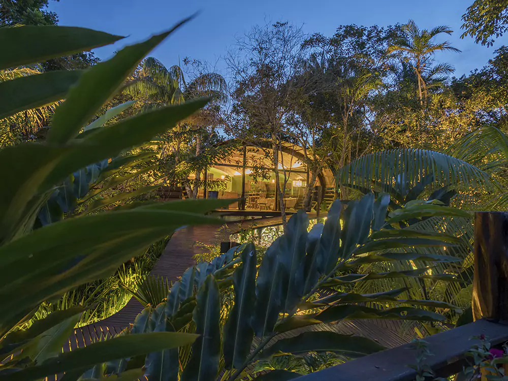 Esclusivi lodge nella foresta in Brasile