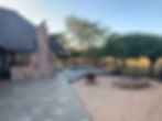 Nyala Lodge Back Yard