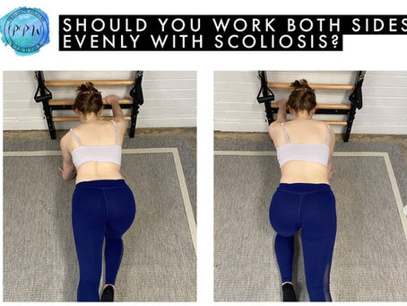 Scolio-Pilates® Snippets - Should you work evenly with Scoliosis?