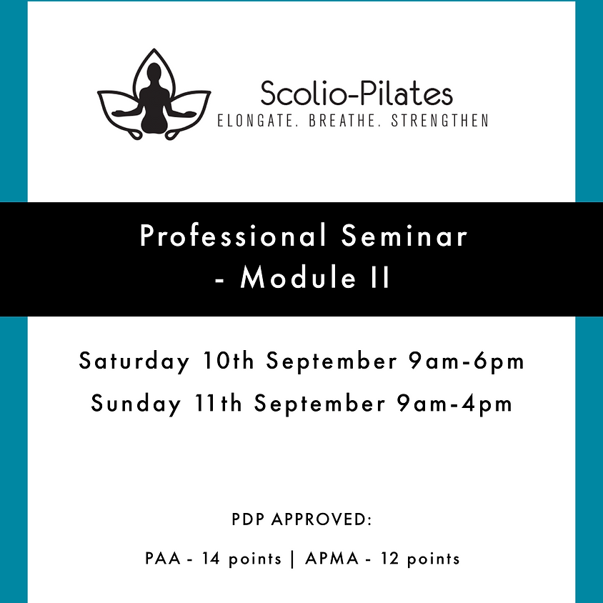Scolio-Pilates® Module II 2022