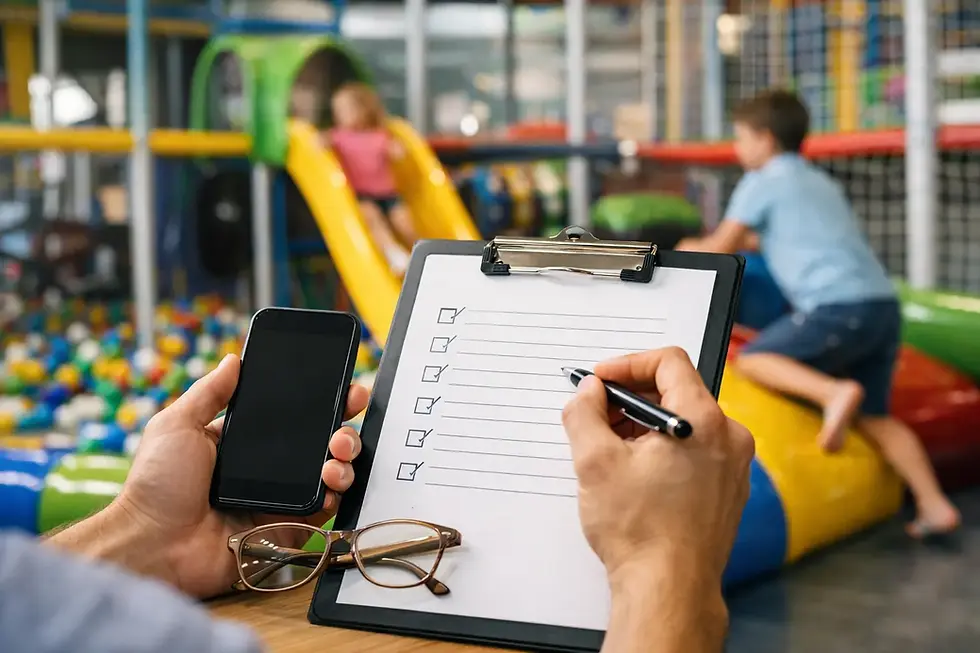Indoor Playground Review Checklist for Parents