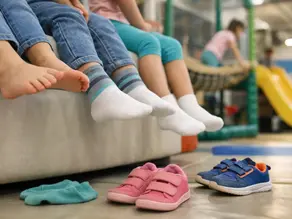 Do Indoor Playgrounds Require Socks? Parent Answers
