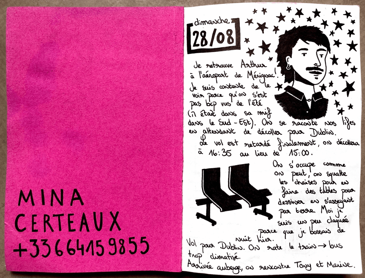 carnet de workshop à belfast