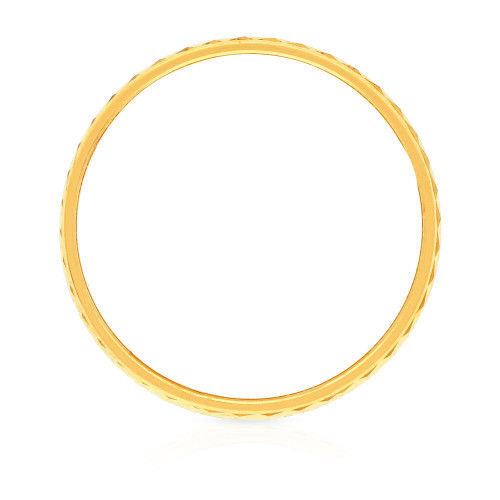 Thumbnail: Glamorous Slant 22 Karat Yellow Gold Couple Bands RG362627LG