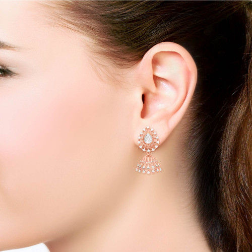 Thumbnail: Mine Diamond Earring Product Code : MGNFLC034ER2