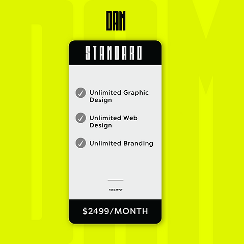 Standard | Unlimited Graphic Design, Unlimited Web Design, Unlimited Branding