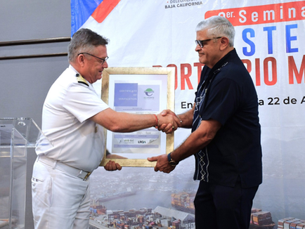 OTORGAN A ASIPONA ENSENADA RECERTIFICACIÓN PUERTO VERDE