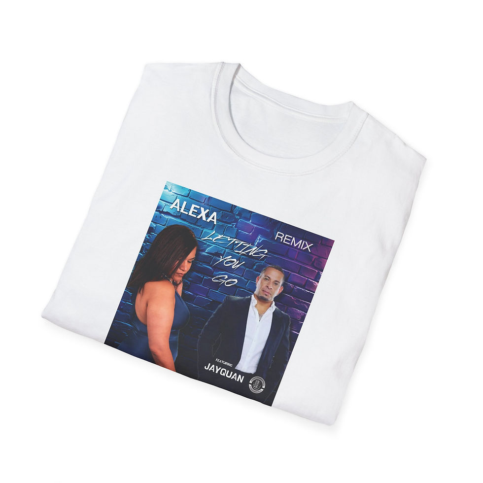 Thumbnail: ALEXA - Letting You Go - Graphic Tee for Music Lovers, Unisex Softstyle T-Shirt