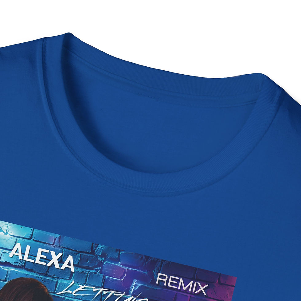 Thumbnail: ALEXA - Letting You Go - Graphic Tee for Music Lovers, Unisex Softstyle T-Shirt