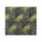 Dzsungel mintás ágyvég nyomott bútorszövettel kárpitozva