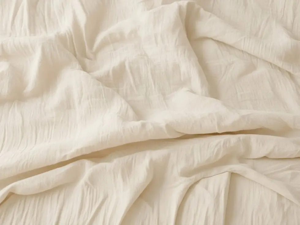 Muszlin krémszínű ágyneműhuzat szett 100% pamut