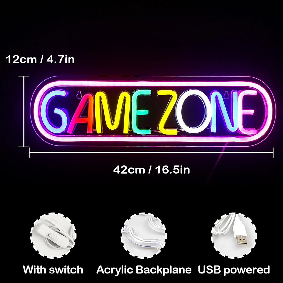 Thumbnail: Label Your Zone LED Neon Sign