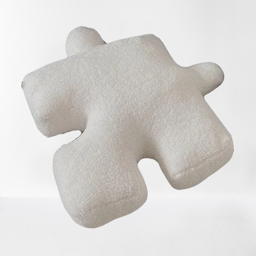 Thumbnail: Puzzled Plush Throw Pillow