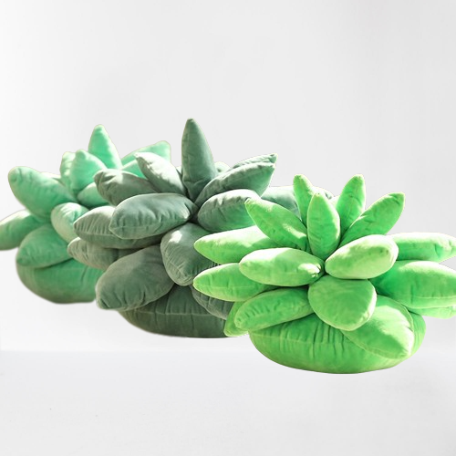 Thumbnail: Bright Succulent Plush Pillows