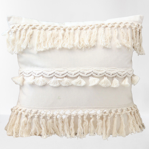 Thumbnail: Pretty 3D Tasseled Pattern Pillow Cases