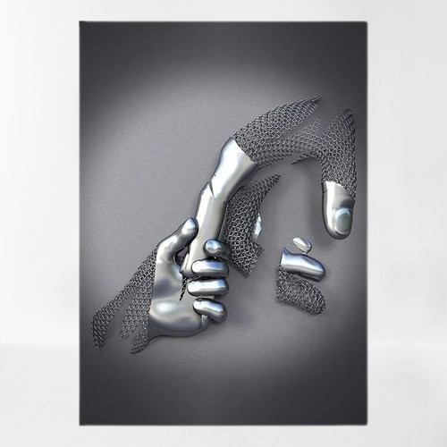 Thumbnail: Metallic Melting 3D Love Painting