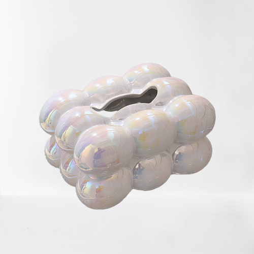 Thumbnail: Ceramic Cloud Bubbled Tissue Case