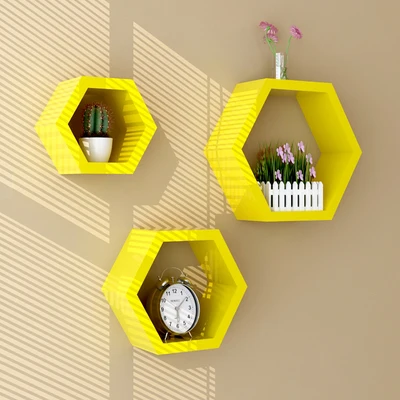 Thumbnail: Heavy Set Hexa Display Shelves