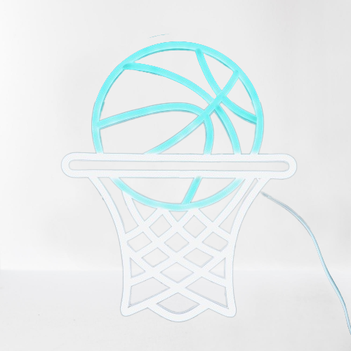 Thumbnail: Buckets Basket Neon Sign